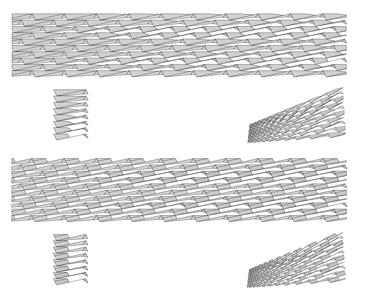 Panel form and formation design studies.